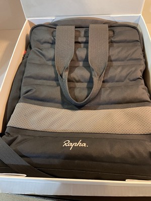 Rapha CONVERTIBLE BACK PACK / TOTE -LARGE Black W GREY COLOR