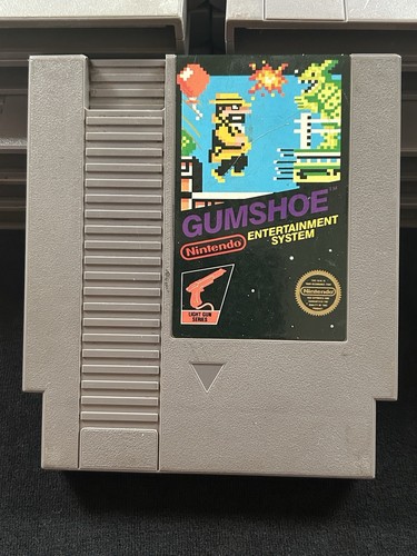 Gumshoe Nintendo Entertainment System Cartridge 1986 (getestet)