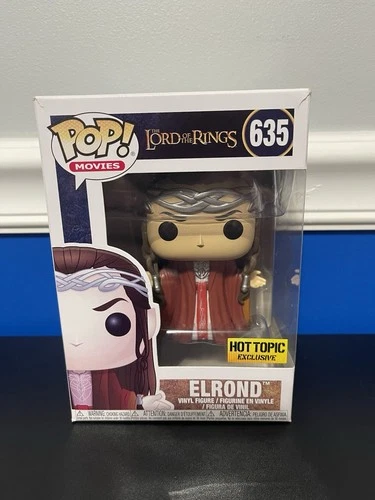 Funko Pop! Vinyl: The Lord of the Rings Elrond Hot Topic (Exclusive) #635 Damage