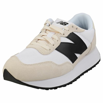 New Balance 237 Mens Beige White Suede & Textile Fashion Trainers | eBay