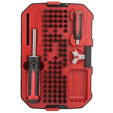 Real Avid Smart Drive 90-Piece Gunsmithing Kit with Force Assist LED Bit Driver