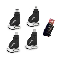 4 Pack of Chauvet DJ D-Fi USB 2 wireless DMX transceivers