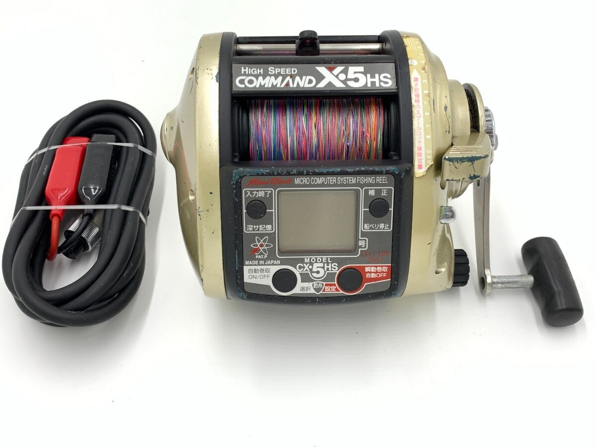 Miya Epoch COMMAND X5 HS Electric Reel 12V Big Game Trolling Miya Epoch COMMAND X5 HS Electric Reel 12V Big Game Trolling