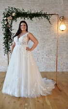 Stella York Wedding Dress 7194 - Ivory - Size 16