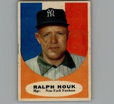 1961 Topps Ralph Houk #133 New York Yankees