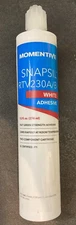 Momentive SnapSil RTV230A/B Adhesive White 9.2 oz Cartridge (10 Pack)