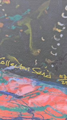 Ronnie Wood Foxy Jimi Hendrix The Rolling Stones artist Hand
