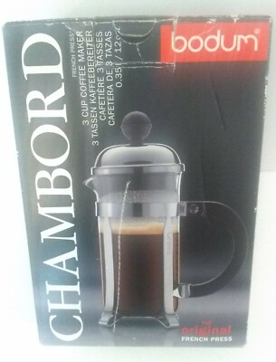 Bodum Chambord ''The Original French Press'' - 3 Cup Coffee Maker 0.35L/12oz