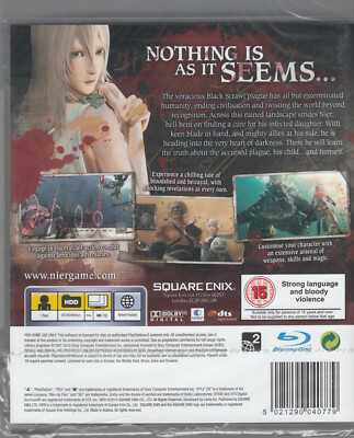 Nier PS3 Brand New Factory Sealed PlayStation 3 | eBay