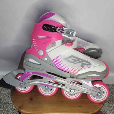 Bladerunner Phoenix Girls Adjustable Inline Rollerblade Size 2-6