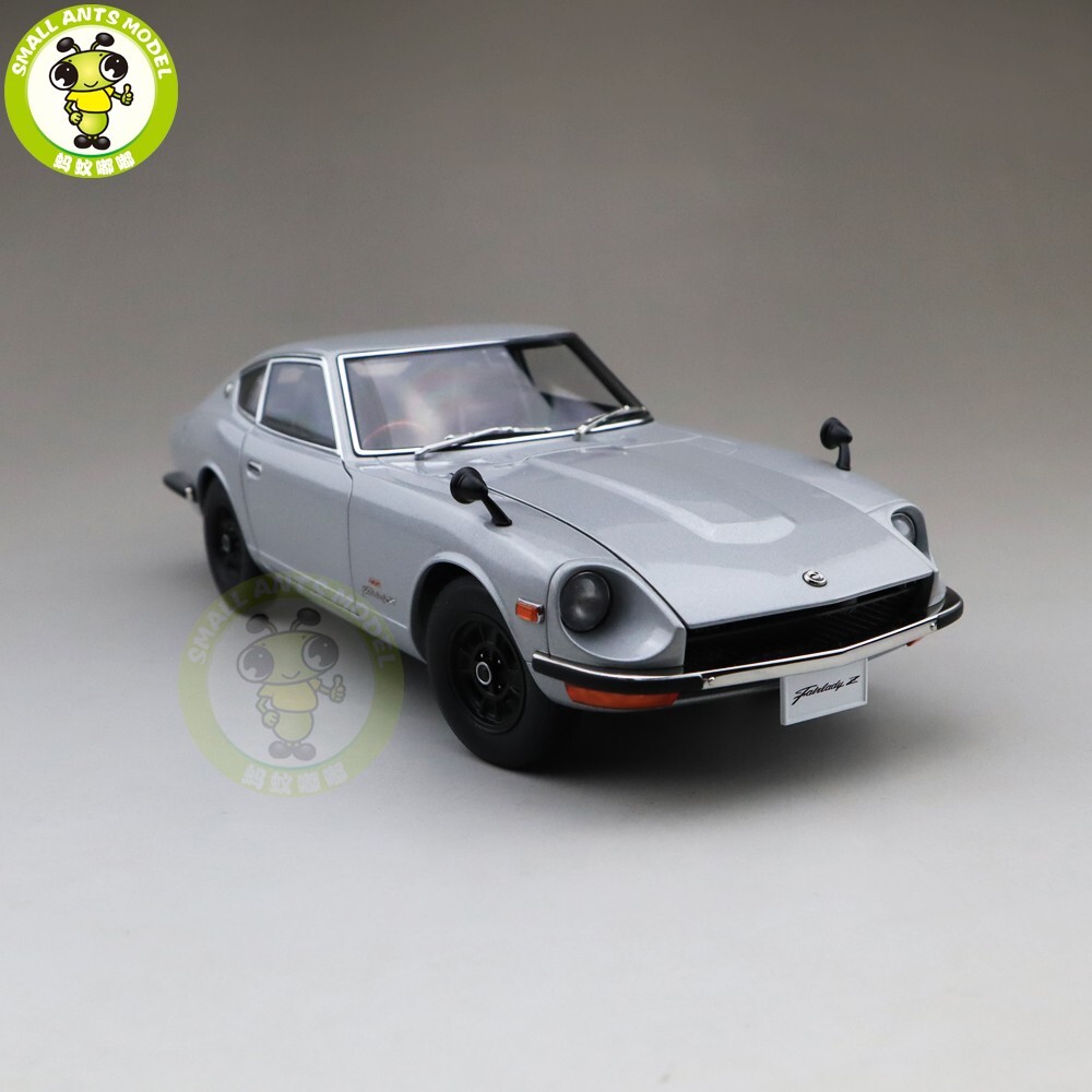フィリィア 1/18 Autoart 77437 1969 NISSAN Fairlady Z432 PS30 Silver