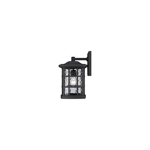 Quoizel SNN8409K 1-Light Stonington Outdoor Lantern in Mystic Black - Picture 7 of 7