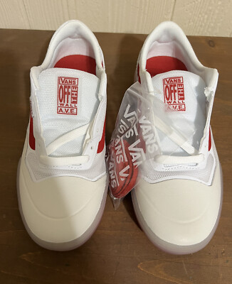 VANS Ave Pro White Mens size 5.5, women display picture 1