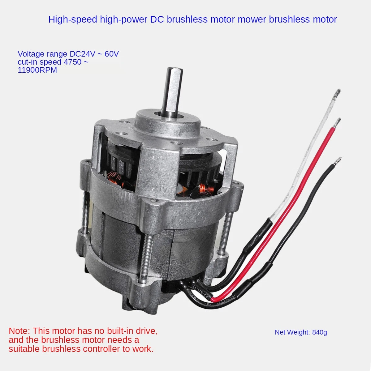 Lawn mower brushless motor deals