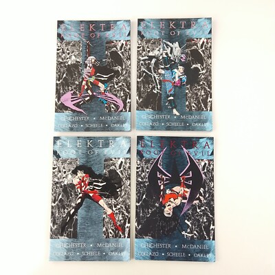 Elektra: Root of Evil #1-4 Complete Set 1 2 3 4 Lot NM (1995 Marvel Comics)