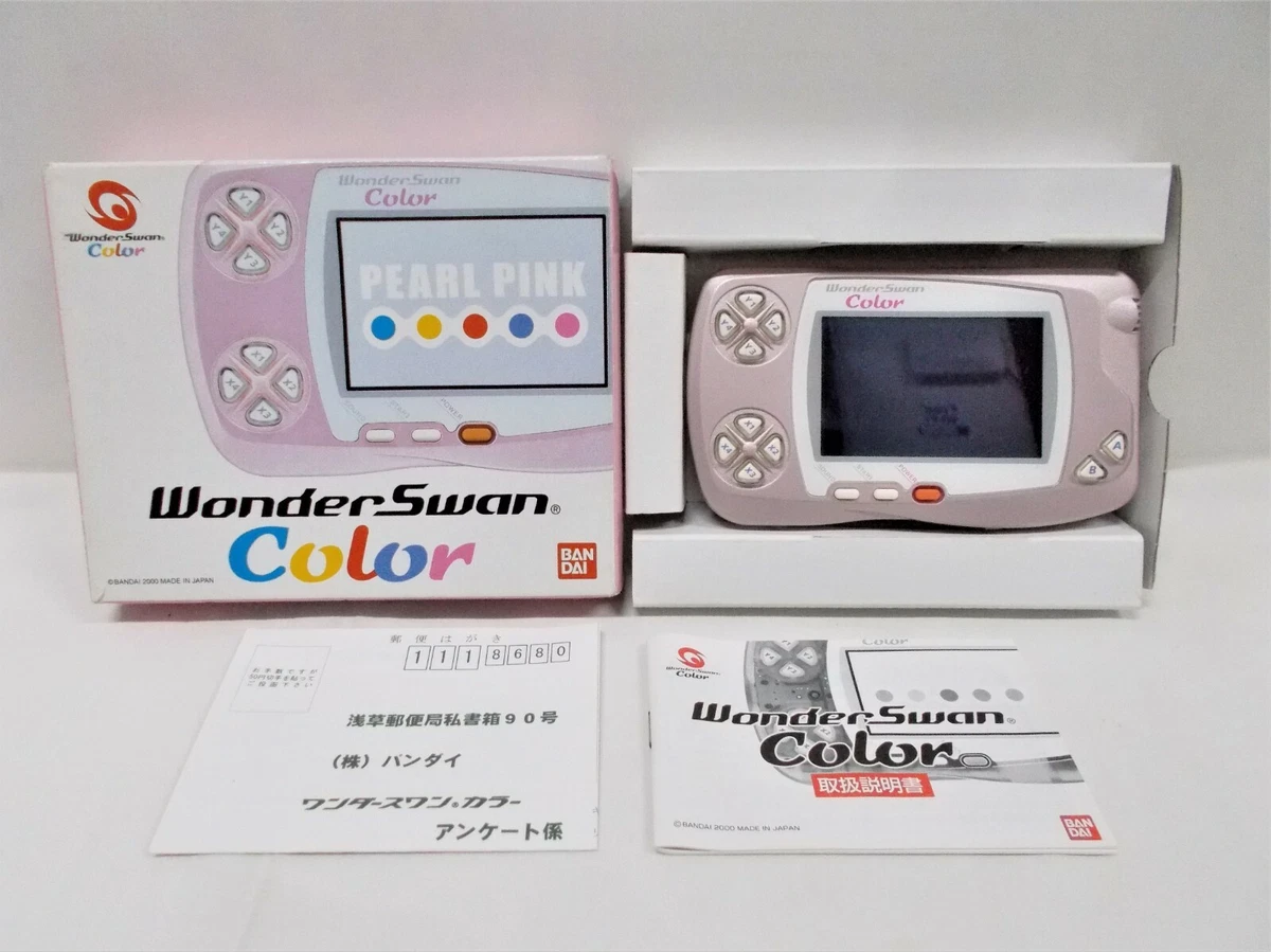 Игровые приставки Bandai WonderSwan Color Pink - огромный выбор по