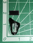 1984 Zartan repro right knee pad + sticker