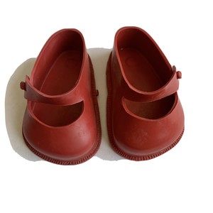 red doll shoes