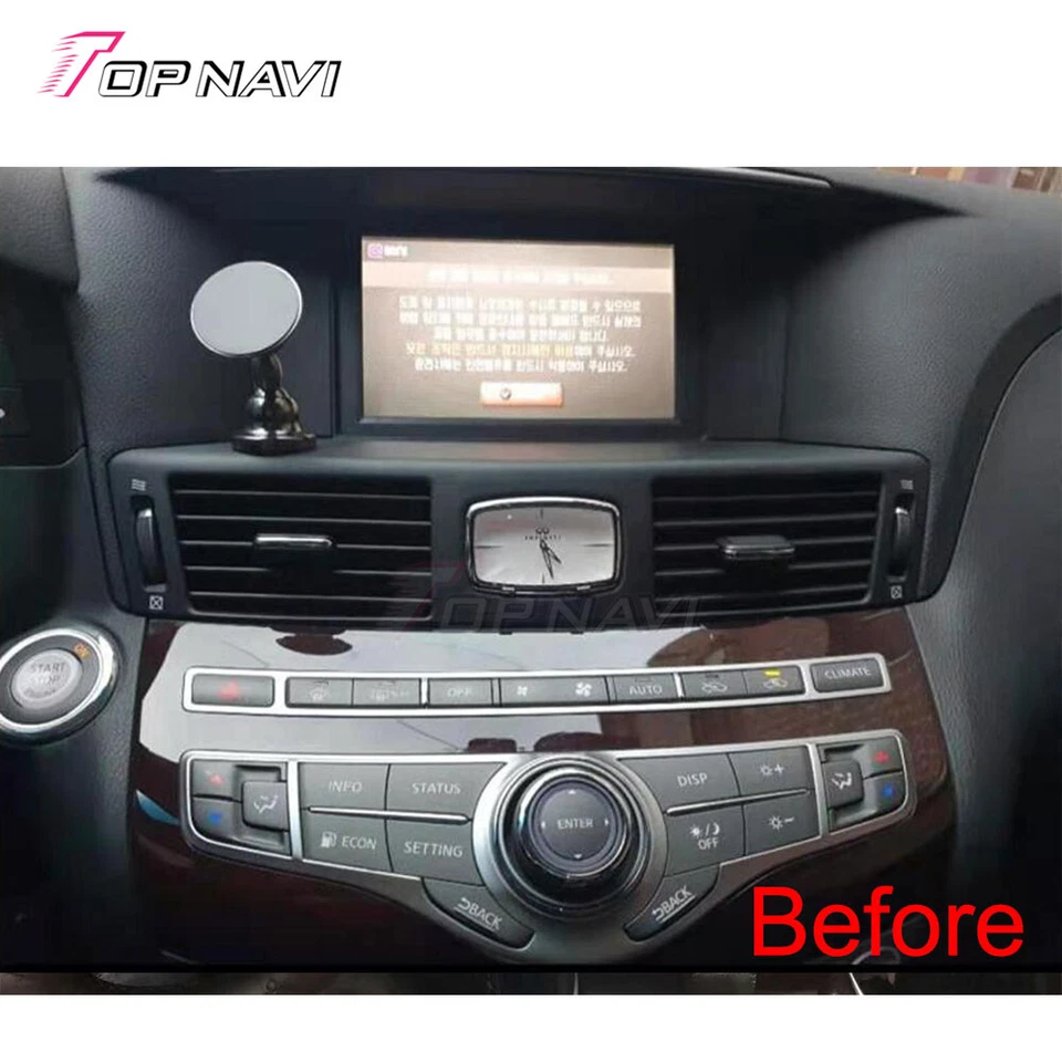 10.25"HD Car Stereo Radio for Infiniti Q70L M25 M35 2013-2017 Carplay GPS Navi - Image 2 of 4