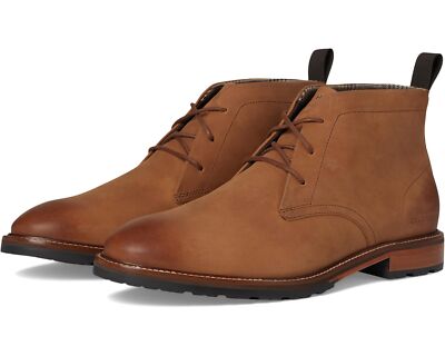 Cole Haan Men's Berkshire Lug Chukka Boot Style C37588 Dark Sequoia/Natural