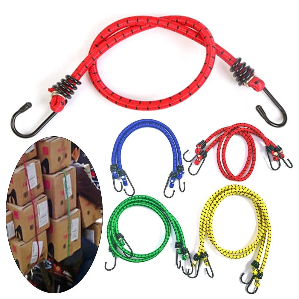 Cord Accessories Bungee Cords Rope with Hooks Elastic Luggage Straps Heavy  Duty