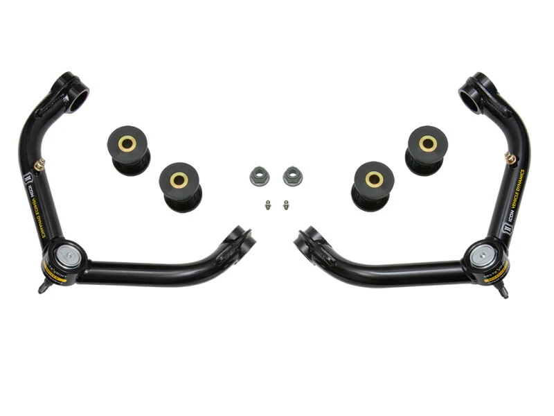 ICON Upper Control Arm Delta Joint Kit 01-10 GMC Chevy Silverado 2500HD Tubular - Imagem 2 de 4