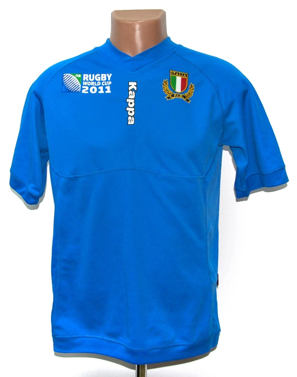Italy Italia Rugby Match Worn Shirt Jersey maillot porté maglia