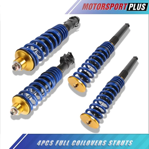 4X Coilovers Struts For VW 1985-1999 Golf Jetta 1995-2002 Cabrio 90-95 Corrado