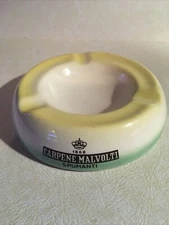 Vintage Carpene  Malvolti Brandy Ceramic Ashtray 5”