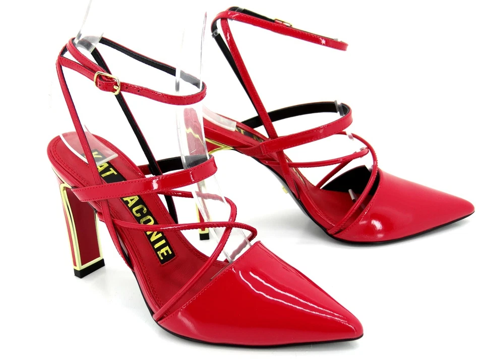 Escarpins Kat Maconie Louise Lollipop Chaussures Sandalette Femmes Talons Hauts - Photo 4/4