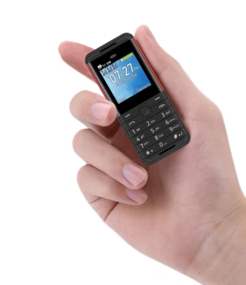 Unlocked 2G Mini Mobile Phones Call Recorder Speed Dial 3 Sim 1.3" Cellphones