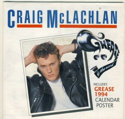 7''  Craig McLachlan - Grease - .Greace ( Karaoke Version)  mint-