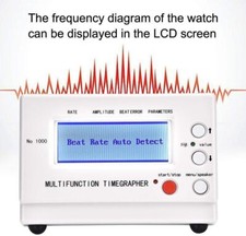 No.1000 Weishi Timegrapher Mechanical Watch Timing Machine Multifunction NEW