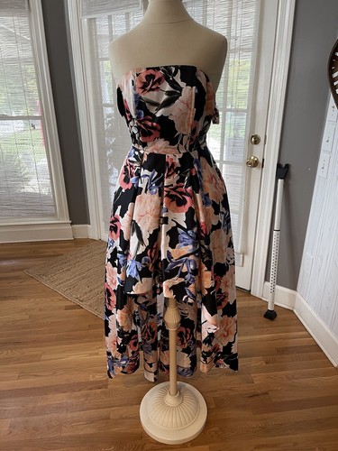 Xtraordinary dress Symmetrical Hemline size 3 Multicolor - Picture 2 of 7