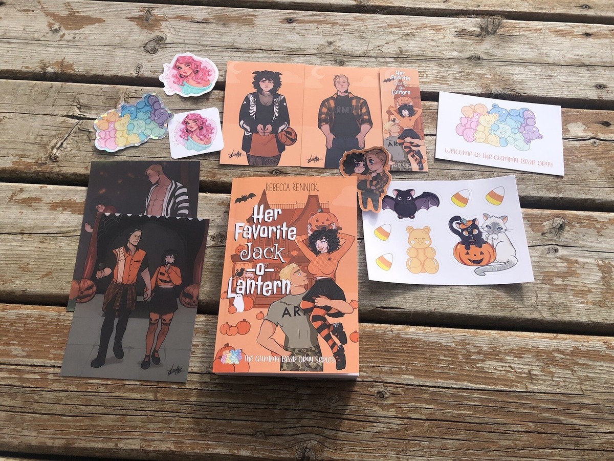 Rebecca Rennick Her Favorite Jack-O-Lantern Gummy Bear Orgy Signed