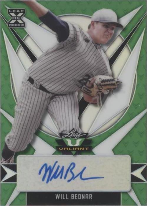 2021 Leaf Valiant - Will Bednar #BA-WB1 - 1 of 1