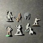 Lot Of 6-7 Warhammer Warmachine Hordes And Other Metal Miniatures B1380