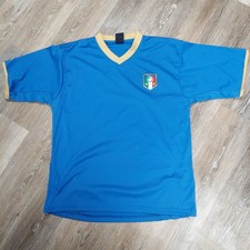 Italia Soccer Futbol Jersey FIGC Authentic Sports Brand Men’s Size X Large  VTG