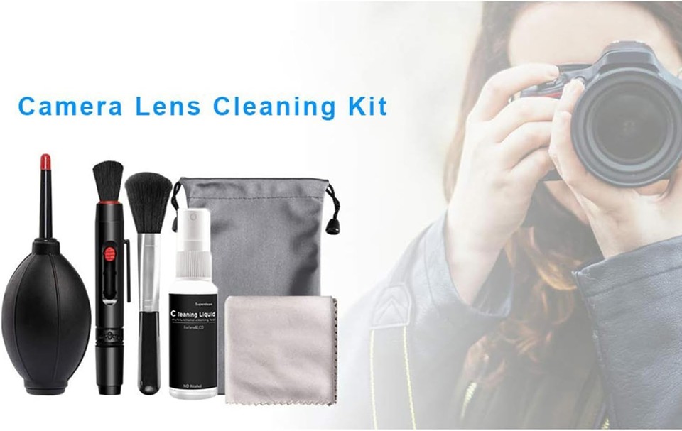 6in1 Camera Cleaner Kit For Digital Camera Lens Sensor Cleaning Tools ...