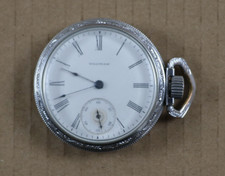 Antique Waltham Pocket Watch 16s Model 1899 Grade 610 7 Jewels WORKING