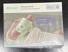 Owlet Dream Sock Smart Baby Monitor Mint  BM06NMMCJ - New in Box 