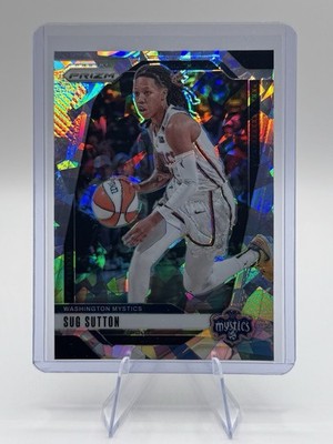   2024 WNBA Panini Prizm - Sug Sutton #51 Ice Prizms - Washington Mystics