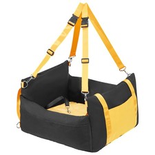 Uimoso Hunde Autositz für Vorder- und Rücksitze, 585x560x330mm, 11kg, Schwarz