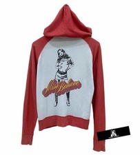 Hysteric Glamour Two Tones Hoodie Sweatshirt Full Zip Size Woman Medium