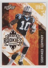 2010 Score Hot Rookies Gold Zone 250/299 Armanti Edwards #1 11h3