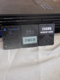 Sony PlayStation 2 Console SCPH-30001 Bundle w/ Controllers, Memory Cards, Games