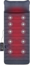 Snailax Massage Mat, Massage cushion 10 Motor Massage Full Body Massager 1405CR6