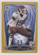 2014 Bowman Rookies Gold 157/399 Loucheiz Purifoy #81 1u6