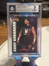 Topps 1999 WCW/nWo Nitro Eddie Guerrero #51 BGS 9 Graded Trading Card