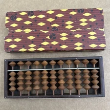 Vintage Japanese Abacus Soroban “The Japan Chamber Of Commerce & Industry”